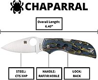 Spyderco Chaparral Prestige Folding Knife