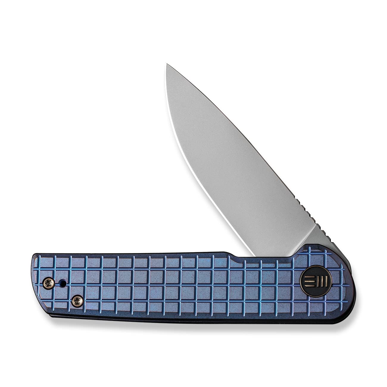 WE WEKnife One Size Frag Patterned Titanium Handle CPM 20CV Frame Lock Folding Knife Limited Edition