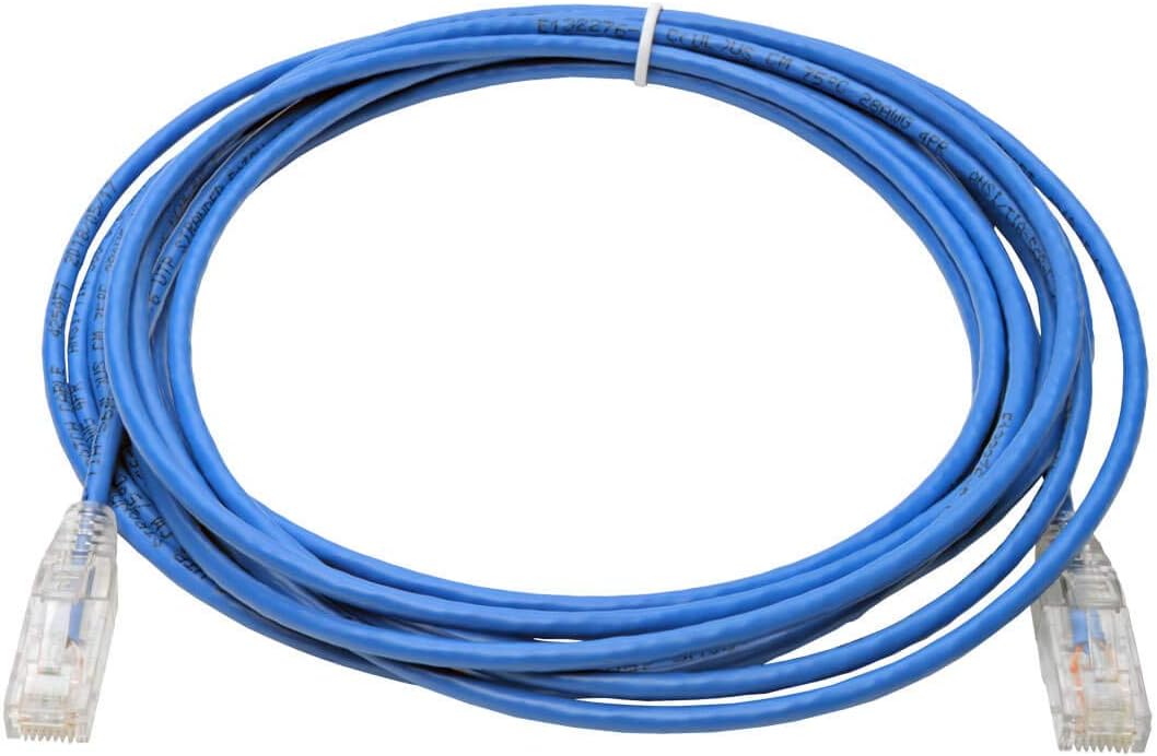 Tripp Lite Cat6 Gigabit Snagless Slim UTP RJ45 Patch Cable