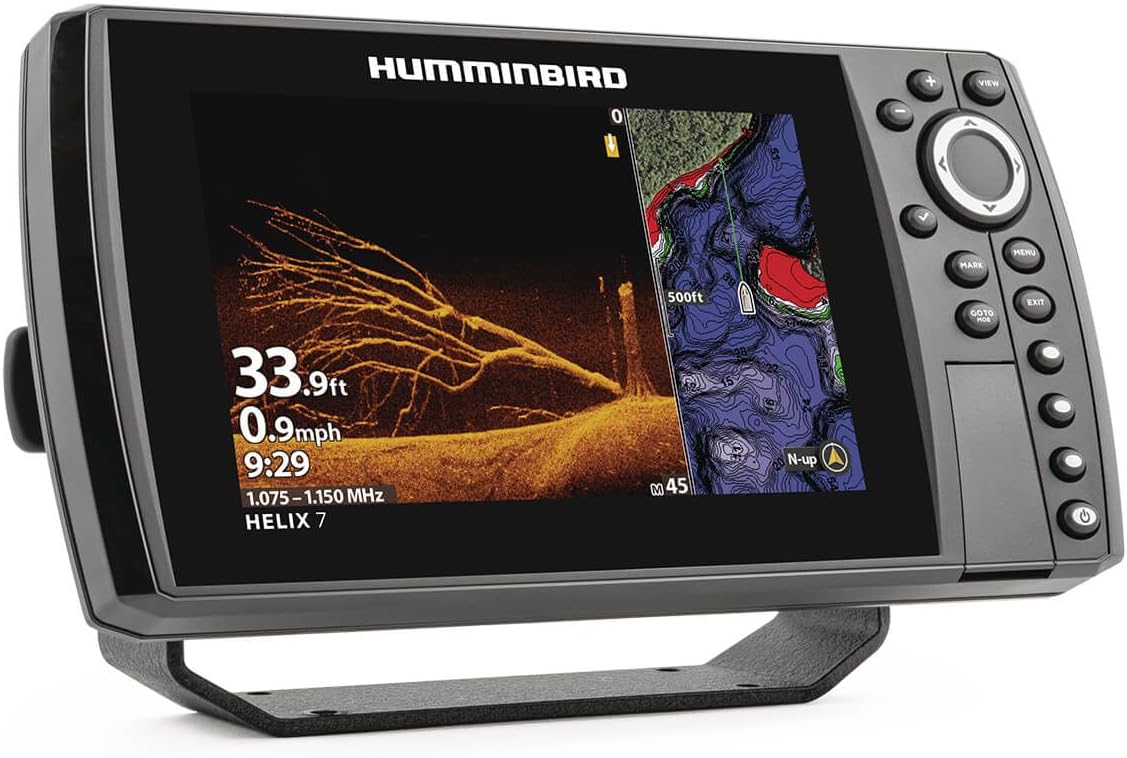 Humminbird Helix 7 G4N GPS Fish Finder with Dual Spectrum Chirp Sonar, MEGA Down Imaging