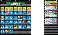 Scholastic Classroom Resources Pocket Charts for Calendar and Daily Schedule Management (SC583866