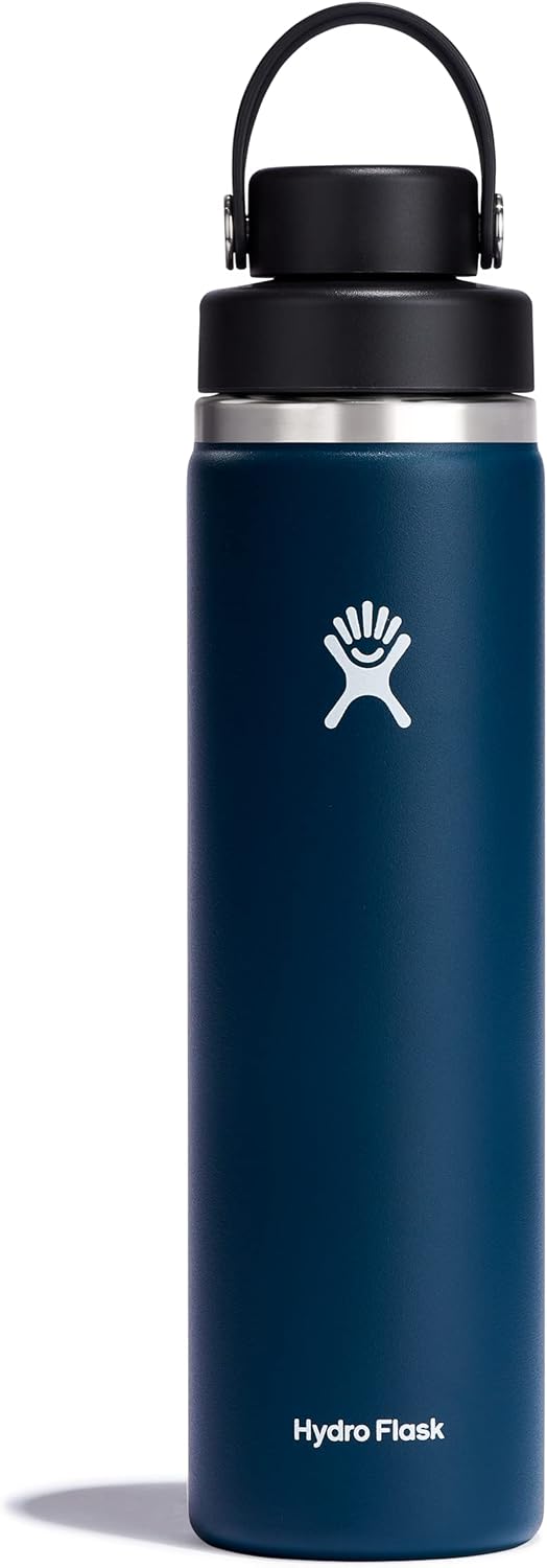 HYDRO FLASK Wide Mouth Insulated Stainless Steel Water Bottle with Flex Chug Cap