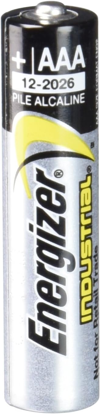 Energizer AAA Alkaline Industrial Batteries, 24 Count