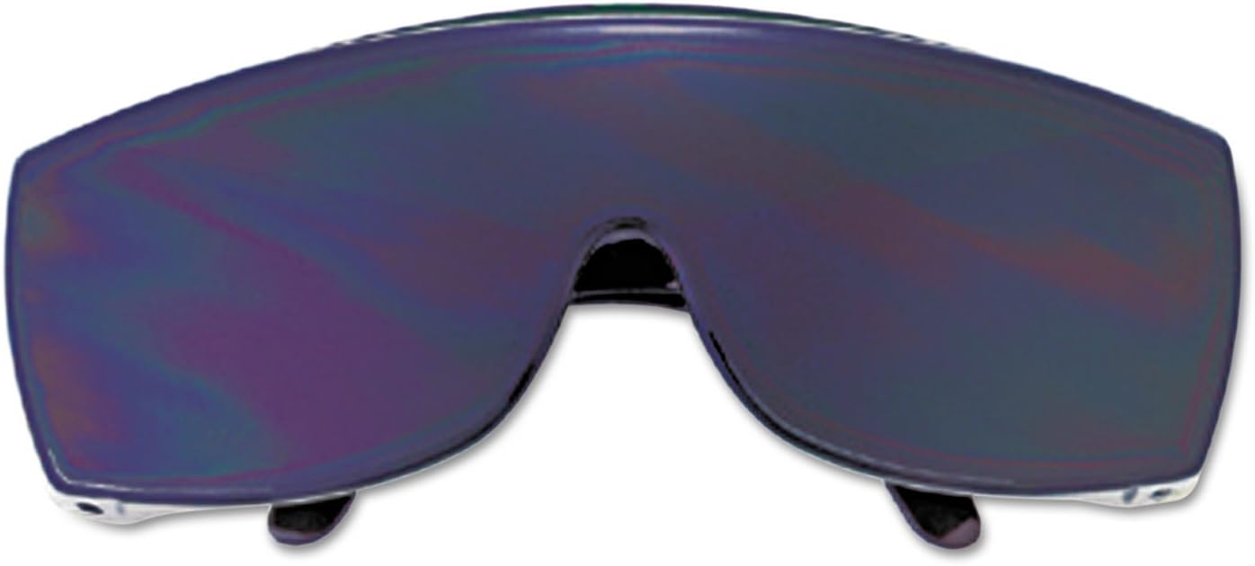 MCR Safety 98150 Yukon Safety Glasses with Green Frame and Green 5.0 Filter Lens, 12-Pair, 1-Pair