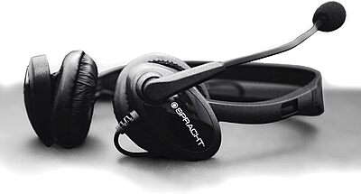 Spracht ZUM3500 Stereo 3.5mm and USB Dual Ear Universal Headset with Microphone | Office Headset for Computer, Smartphones & Tablets | Plug-and-Play, no Drivers |The Ultimate USB Headset Experience