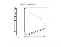 Transport SUPRax 50051, Stand-Up Paddleboard, Boat Mount, Dual Board Add-On