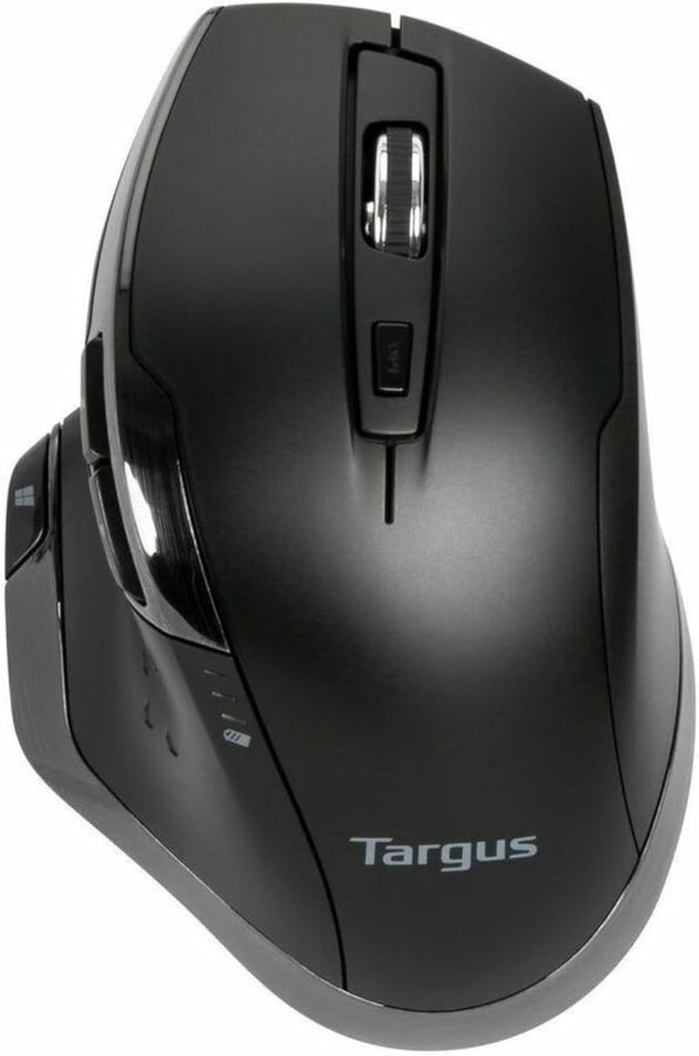 Targus Bluetrace Wireless Ergonomic Mouse, 2.4GHz Connection with USB and Laser Precision, 7 Functional Buttons
