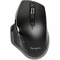 Targus Bluetrace Wireless Ergonomic Mouse, 2.4GHz Connection with USB and Laser Precision, 7 Functional Buttons
