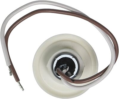 Innovative Lighting 011-5540-7 White Led Clear Lens Bulkhead Shortie with White Grommet