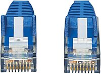Tripp Lite Cat6 Ethernet Cable, RJ45 M/M Gigabit, Snagless, Molded, UTP, PoE, CMR-LP Patch Cable, 3 ft. Blue (N201P-003-BL)