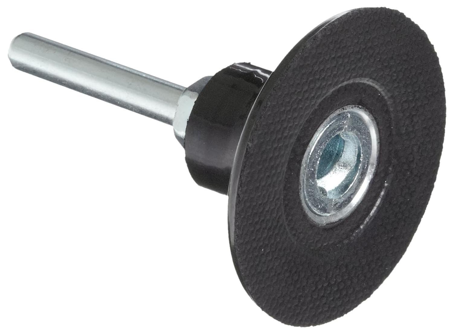 Weiler 51551 Tiger 1/4" Stem, 2" Diameter, Non-Woven Surface Conditioning Plastic Button Style Back-Up Pad