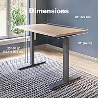 VARI ComfortEdge Electric Standing Desk – Adjustable Sit-Stand