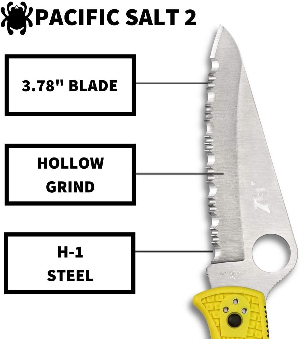 Spyderco Pacific Salt 2 Lightweight Folding Knife