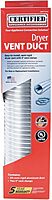 Certified Appliance Accessories CERT77007 Electric Dryer Duct Kit with 5 Foot Vent Duct and 6 Foot 4-Wire 30 Amp Power Cord