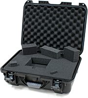 NANUK Large Series 925 Lightweight NK-7 Resin Waterproof Case with Cubed Foam, Black