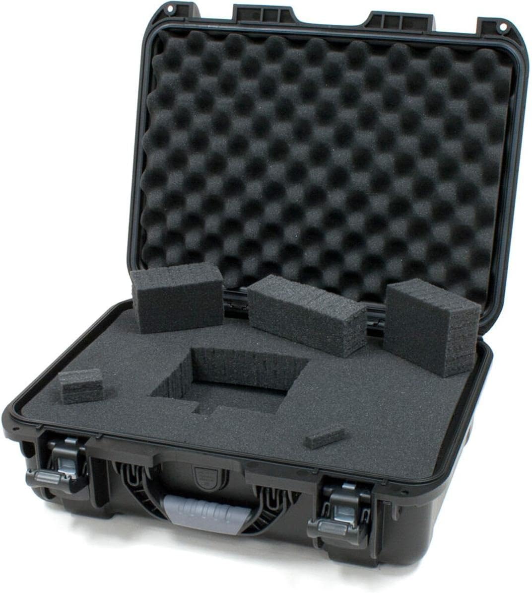 NANUK Large Series 925 Lightweight NK-7 Resin Waterproof Case with Cubed Foam, Black