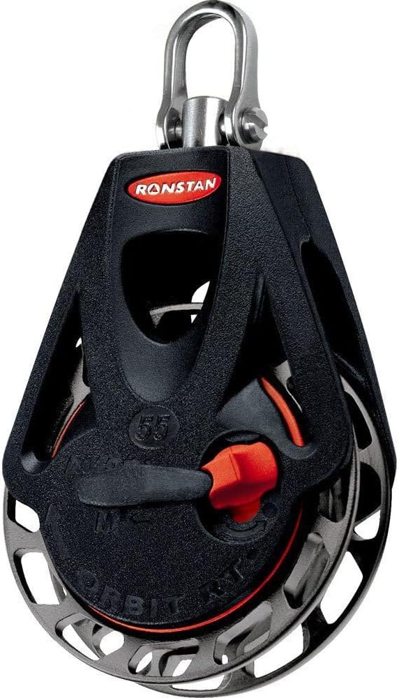Ronstan Series 55 Ratchet Orbit Block - Single - Swivel Head - Auto & Manual