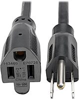 TRIPP LITE Power Extension Cord, 16 AWG, NEMA 5-15P to 5-15R, 13A 120V