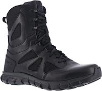 Reebok Men's Sublite Cushion 8" Tactical Waterproof Boot with Side Zipper