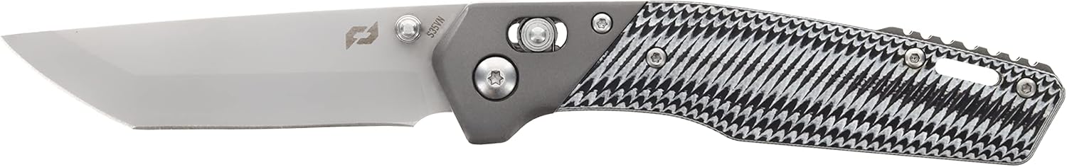 Schrade Alpha Class Truix with 3.5in S35VN Steel Blade, G10 Handle, USA Made for EDC and Hunting