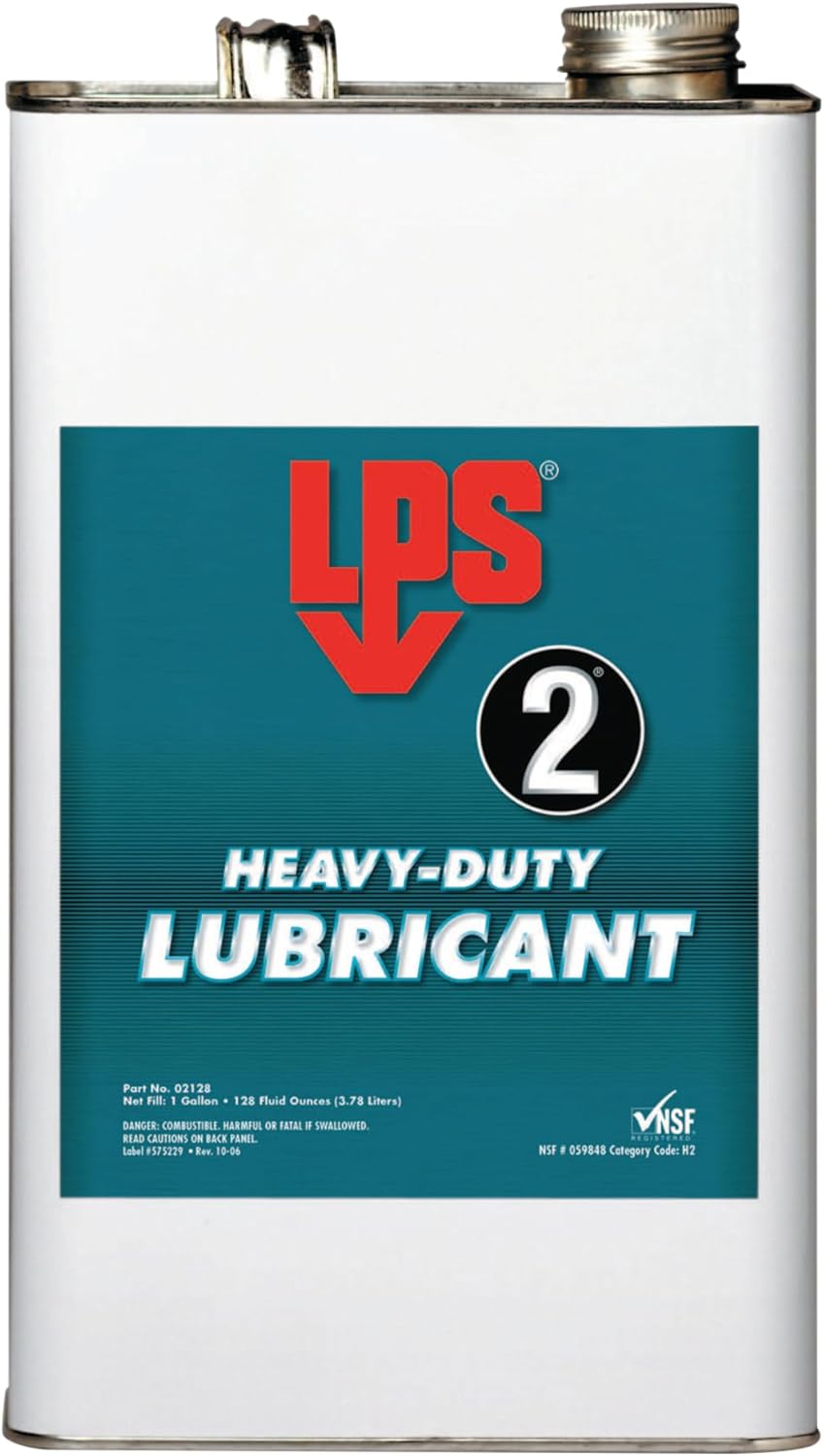 LPS 2® Industrial-Strength Lubricants - #2 1gal Bottle General Purpose Lubricant [Set of 4]