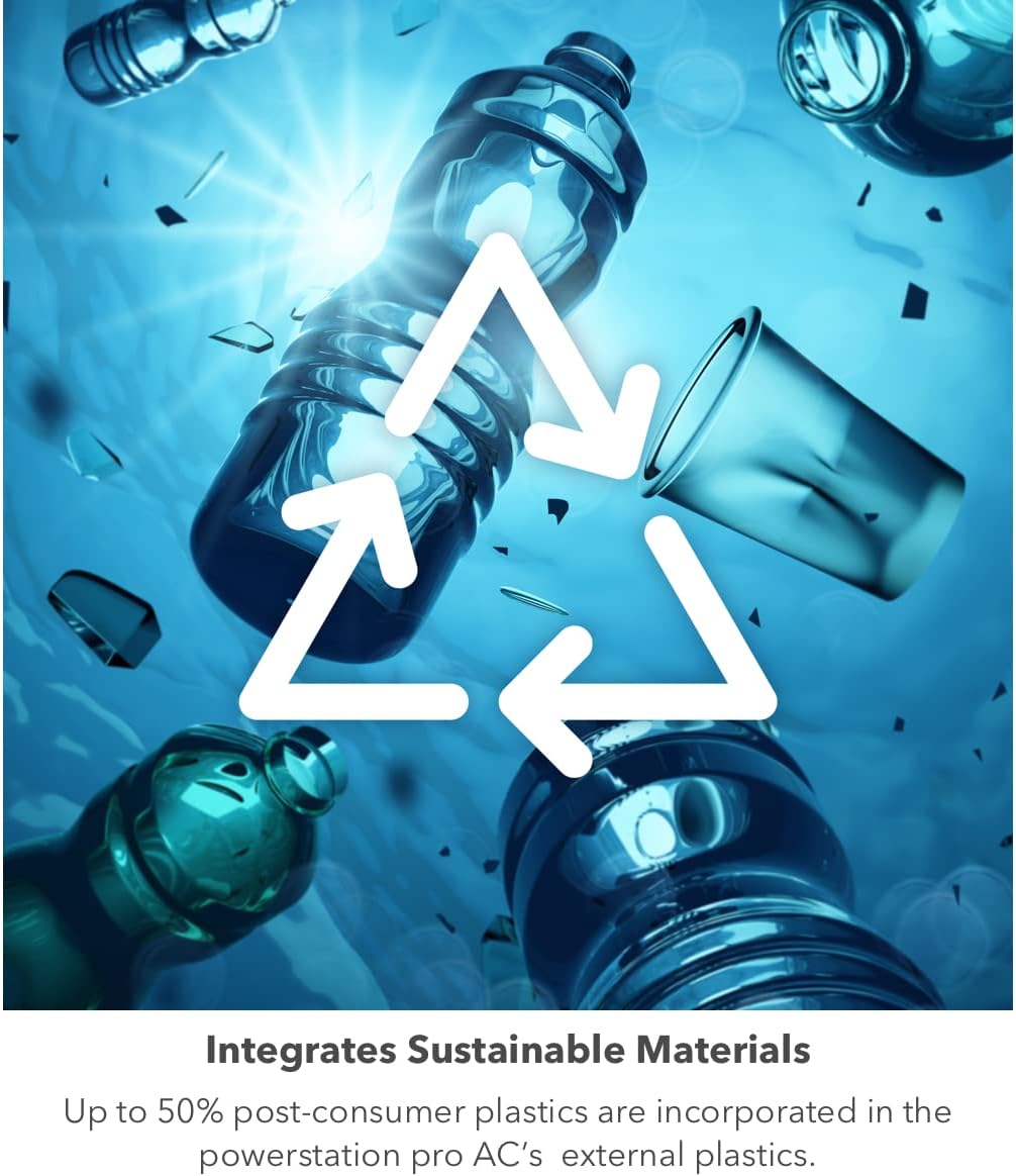 mophie powerstation pro AC (2023) - 27,000 mAh External Battery Compatible with MacBook & iPad, 100W AC, 60W USB-C PD