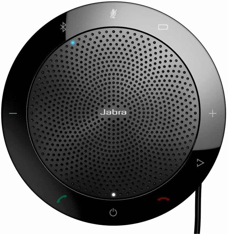 Jabra 7510-409 Speak 510+ UC USB VoIP Desktop Hands-Free Wireless Wired Bluetooth