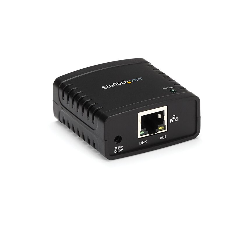 StarTech.com USB 2.0 10/100Mbps Network Print Server