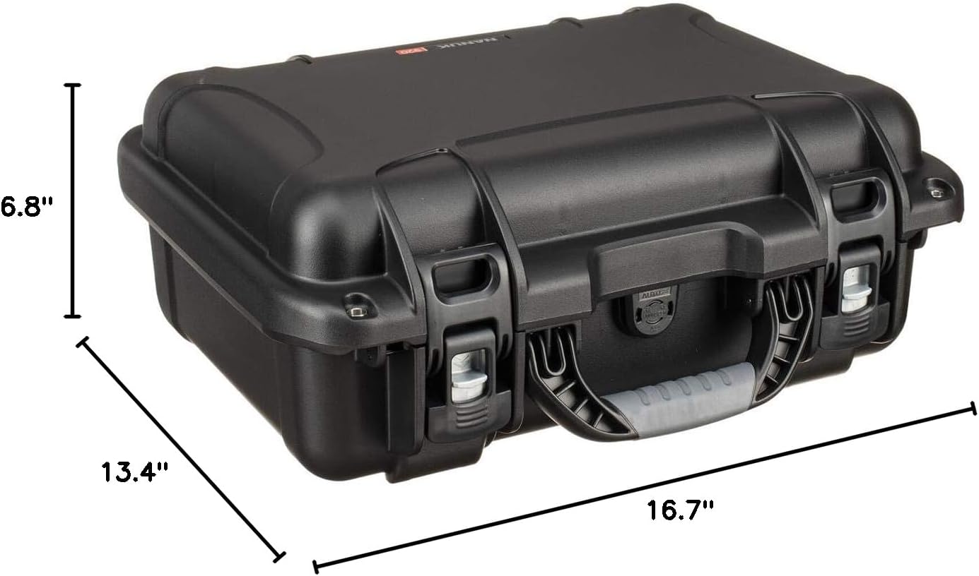 Nanuk 920 Waterproof Hard Case with Foam – Impact-Resistant with Integrated Slide Locks for Camera