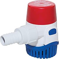 JABSCO RULE 12V Automatic Fully Submersible Electronic Sensing Bilge Pump