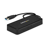 StarTech.com USB 3.0 Mini Dock - Dual Monitor USB-A Docking Station with DisplayPort 4K 60Hz Video & Gigabit Ethernet