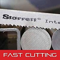 Starrett Intenss Bi-Metal Band Saw Blade with M42 HSS Cutting Edge