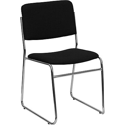 Flash Furniture HERCULES Series 500 lb Capacity High Density Stacking Chair with Sled Base