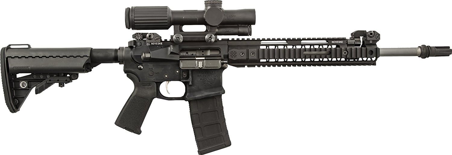 Trijicon VCOG 1-6x24 with Segmented Circle/Crosshair MIL Govt. Reticle and Thumb Screw Mount, Red