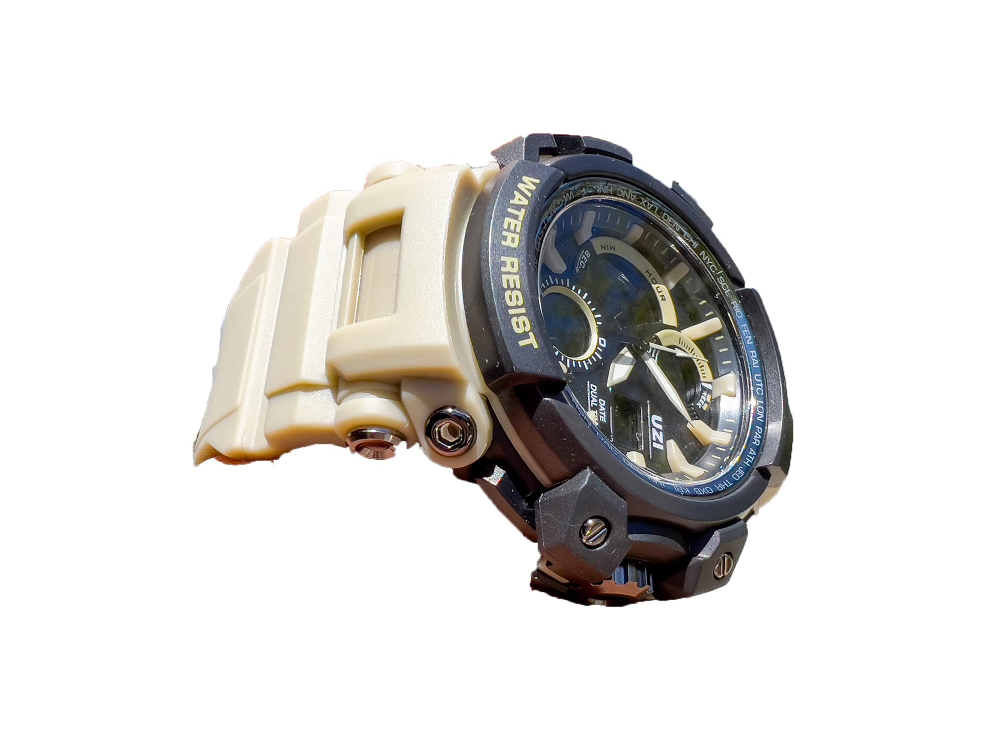 Uzi Men's Shock Digital Watch, Military Watch, Sports Watch, Tactical Tough, Water Resistant