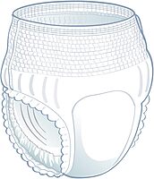 FitRight Super Protective Incontinence Underwear, Maximum Absorbency, Medium, 28 to 40", 20 Count