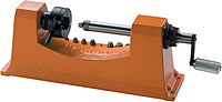 Lyman Universal Trimmer with 9 Pilot Multi-Pack Trims .17 Cal to .458 Cal Orange