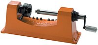 Lyman Universal Trimmer with 9 Pilot Multi-Pack Trims .17 Cal to .458 Cal Orange
