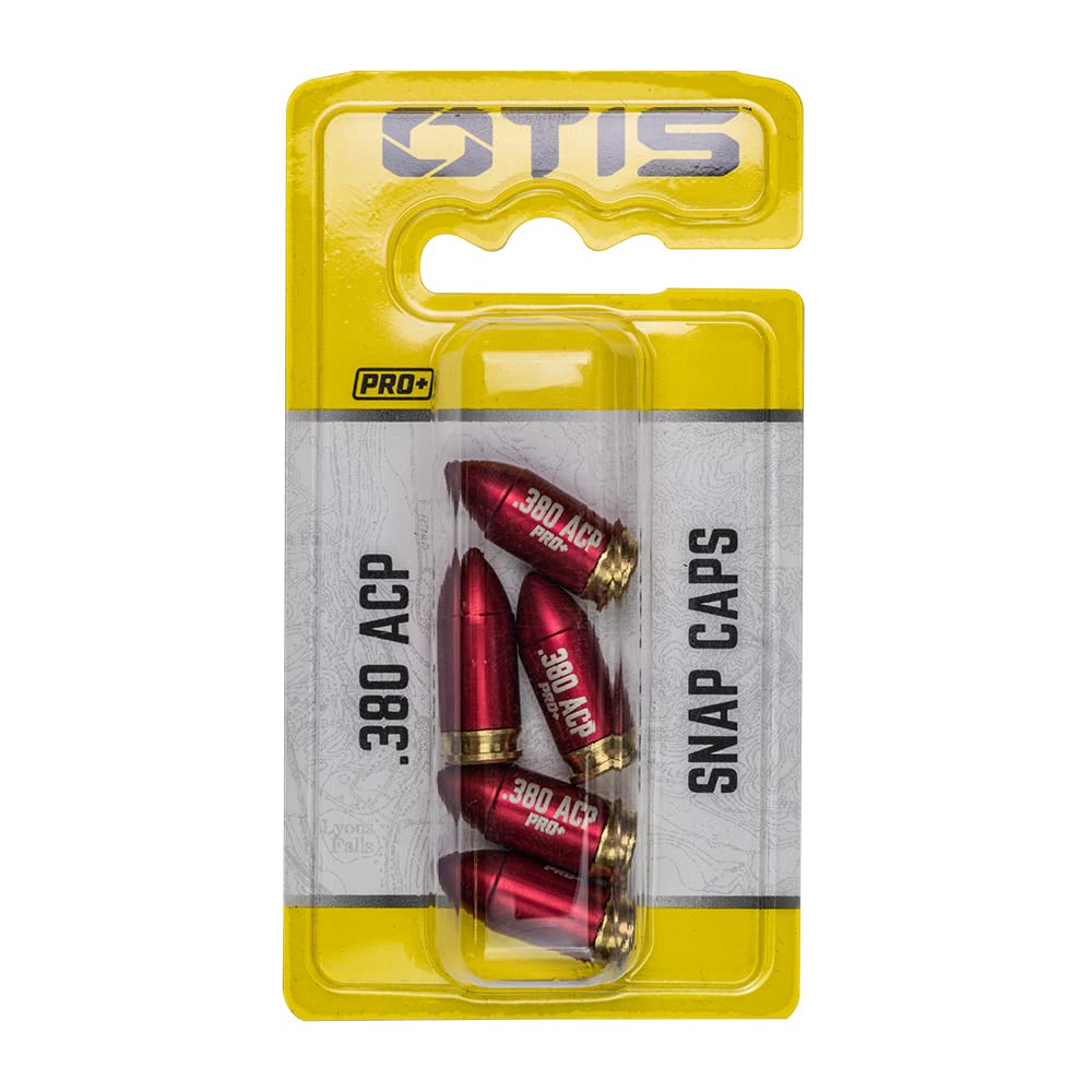 Otis Technology 380ACP Snap Caps, 5 Pack, Red (FG-SC-380ACP)