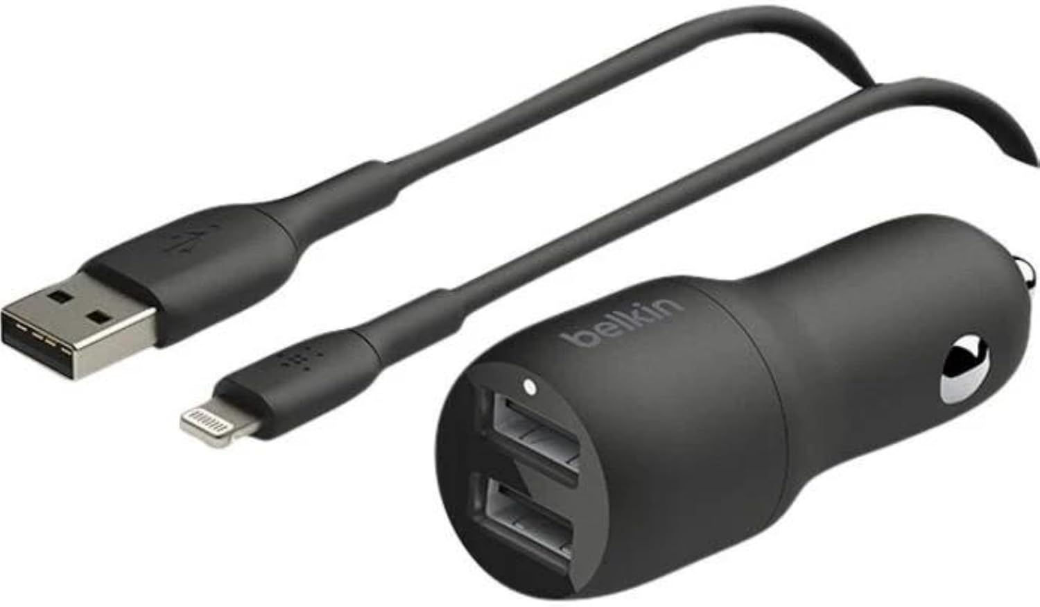 Belkin BOOSTCHARGE 24W Dual USB-A Car Charger