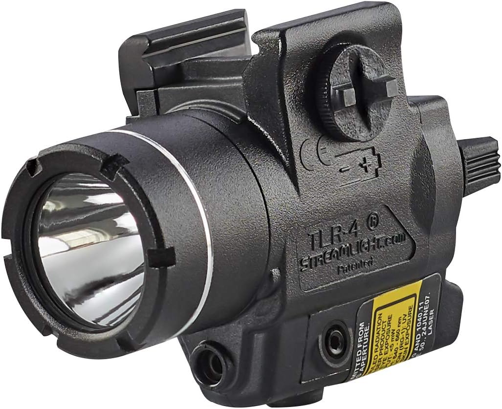 STREAMLIGHT TLR-4G Compact Rail-Mounted Tactical Weapon Light with Green Laser