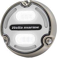 Hella Marine Apelo A2 Blue White Underwater Light - 3000 Lumens - Bronze Housing - White Lens w/Edge Light