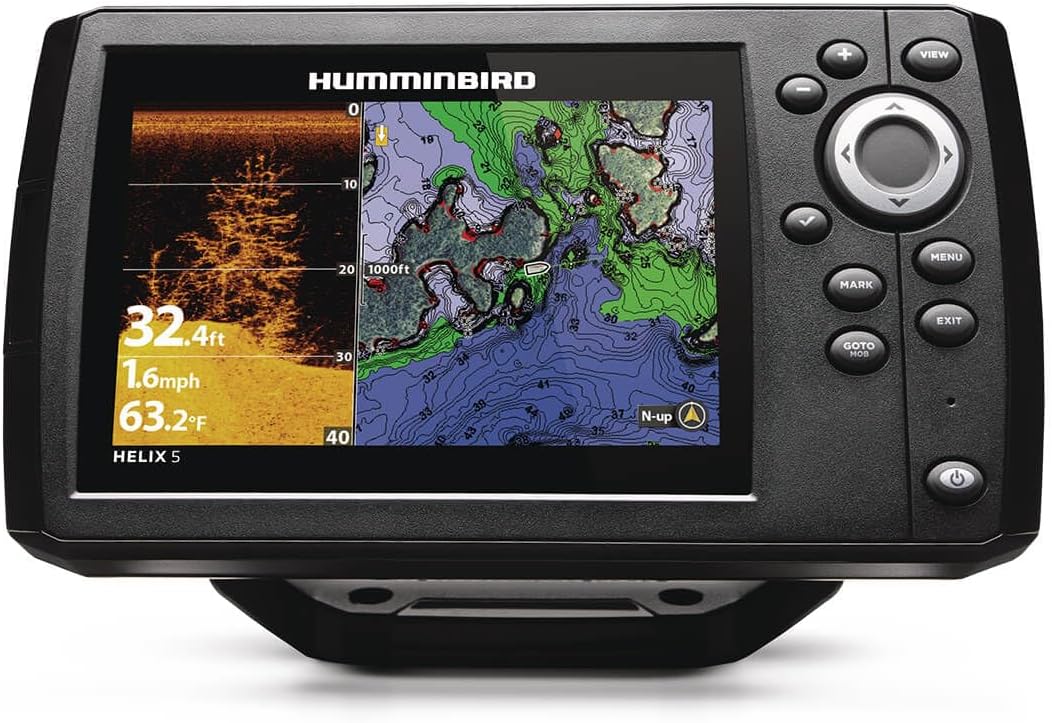 Humminbird 411670-1 Helix 5 Chirp DI GPS G3 Fish Finder One Size Fish Finders