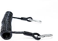Tigress Heavy-Duty Coiled Safety Tether - 1200lbs