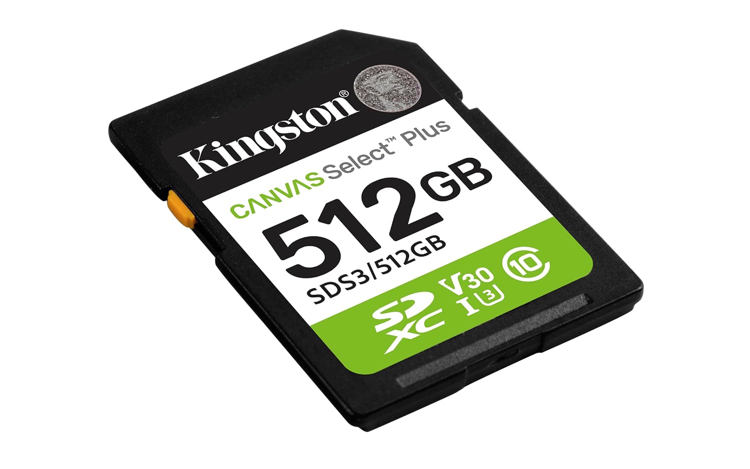 Kingston Canvas Select Plus SDXC Memory Card - Class 10 UHS-I