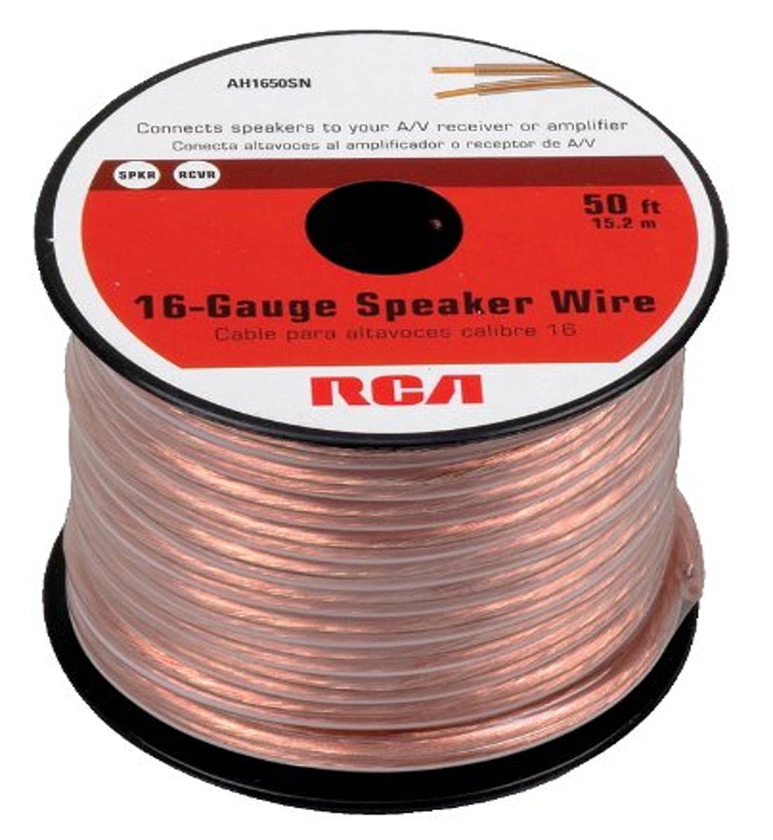 RCA Speaker Wire, Insulated, Polarity-Identified