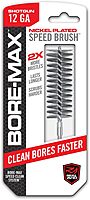 Real Avid Bore-Max Bore Brush, Nickel-Plated Bronze Barrel Brush with Stainless Steel Handle