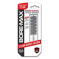 Real Avid Bore-Max Bore Brush, Nickel-Plated Bronze Barrel Brush with Stainless Steel Handle