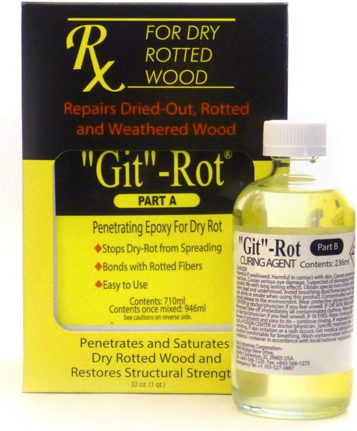 Boat Life Git Rot Kit - Quart