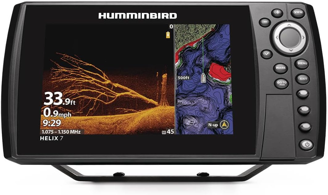 Humminbird Helix 7 G4N GPS Fish Finder with Dual Spectrum Chirp Sonar, MEGA Down Imaging